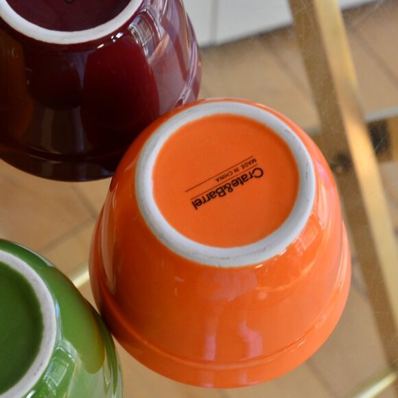 CRATE AND BARREL Multi Colored Bowls - Picture 8 of 10